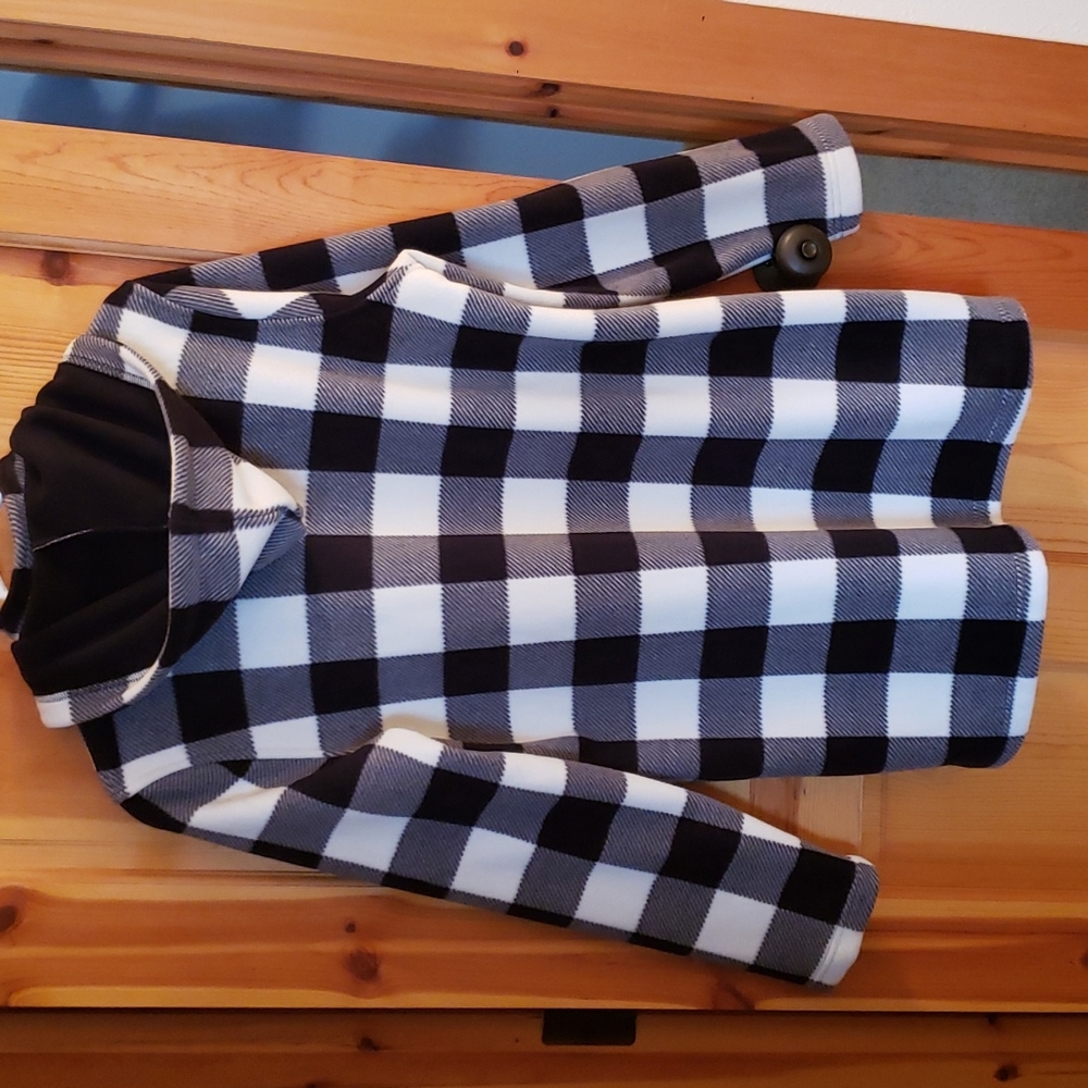 Cozy fleece hooded jacket NWOT